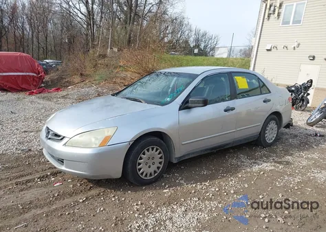 2004 Honda Accord 2.4 Dx z USA, uszkodzony, nr VIN 1HGCM55154A041886